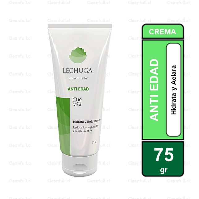 CREMA DE MANOS LECHUGA ANTI EDAD 75 GR