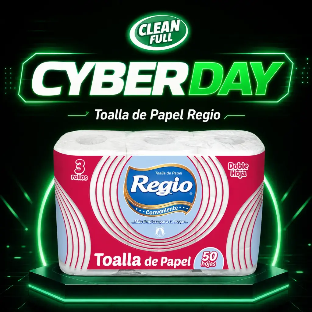 TOALLA DE PAPEL REGIO  3 UN 10 MT