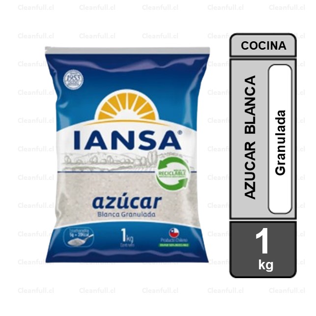 AZUCAR BLANCA IANSA 1 KG