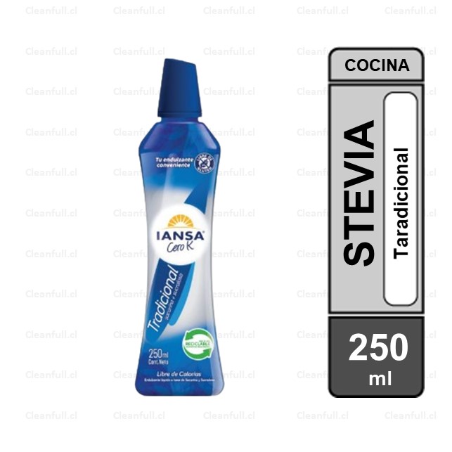 ENDULZANTE IANSA CERO K TRADICIONAL 250 ML
