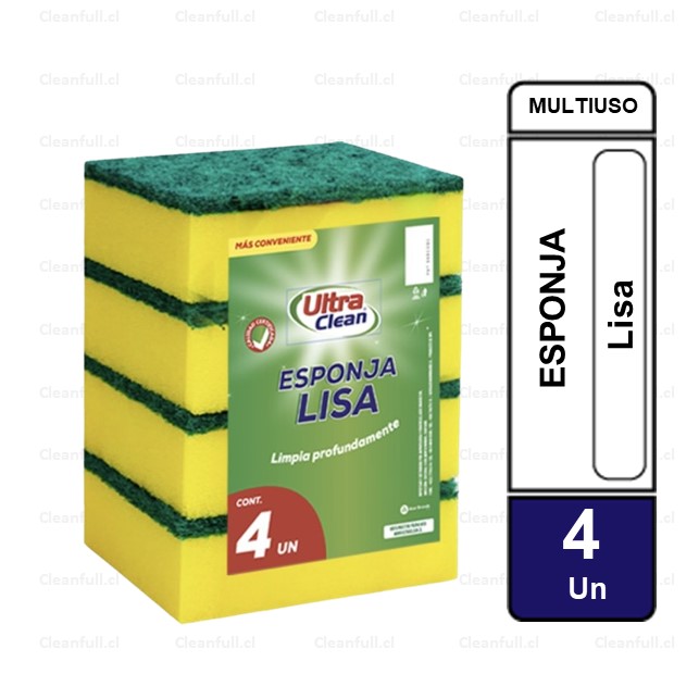 ESPONJA ULTRA CLEAN LISA 4UND