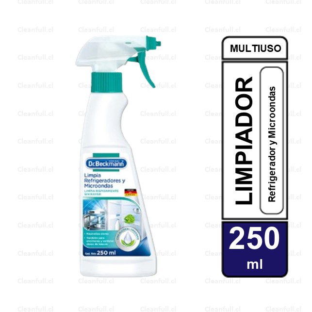 LIMPIADOR DR BECKMANN REFRIGERADOR Y MICROONDAS 250 ML