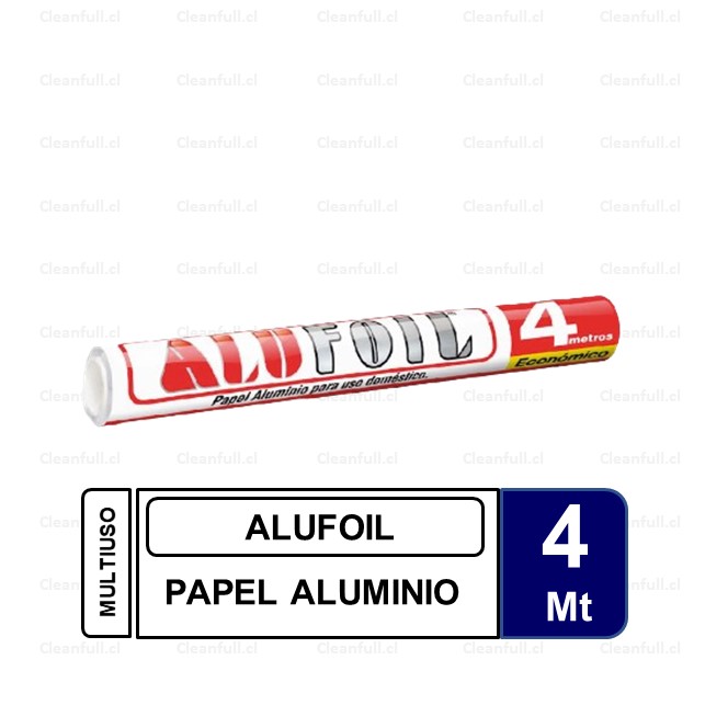 PAPEL ALUMINIO ALUFOIL 4 MT