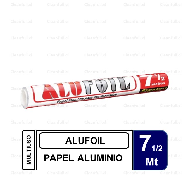 PAPEL ALUMINIO ALUFOIL 7 1/2 MT