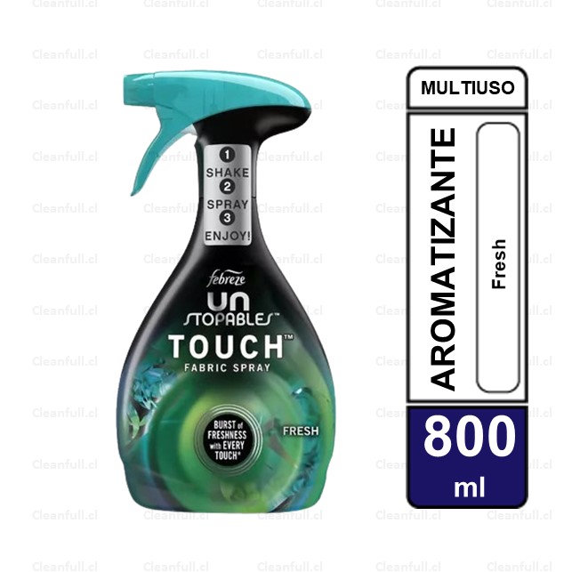 AROMATIZANTE TELAS FEBREZE TOUCH FRESH  800 ML