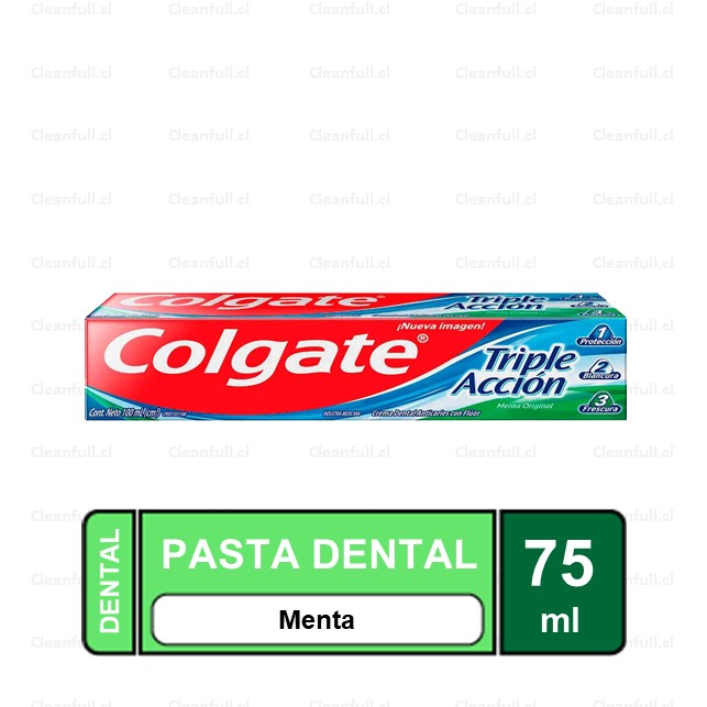 PASTA DENTAL COLGATE TRIPLE ACCION 75 ML