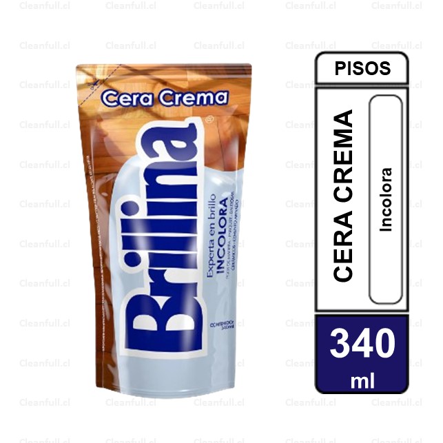 CERA CREMA BRILLINA INCOLORA 340ML