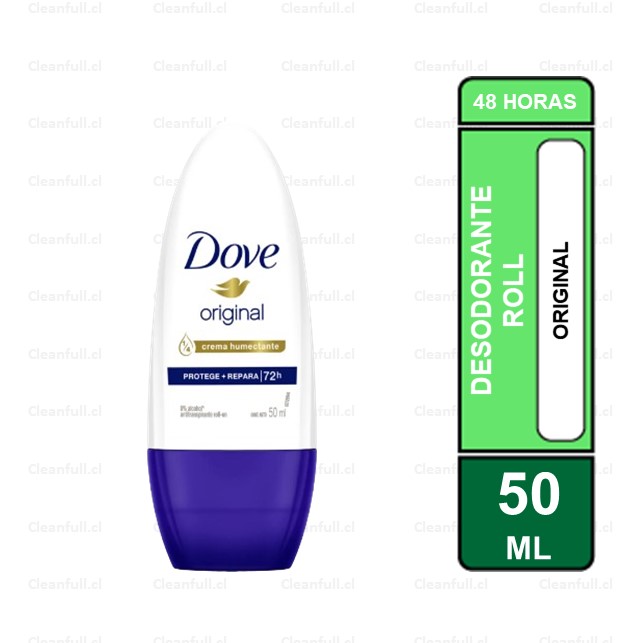 DESODORANTE ROLL ON DOVE ORIGINAL 50ML
