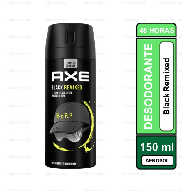 DESODORANTE SPRAY AXE BLACK REMI 150ML