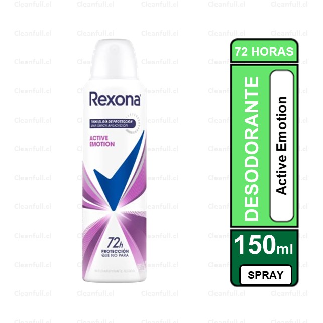 DESODORANTE SPRAY REXONA WOMAN ACT EMOTION 150ML