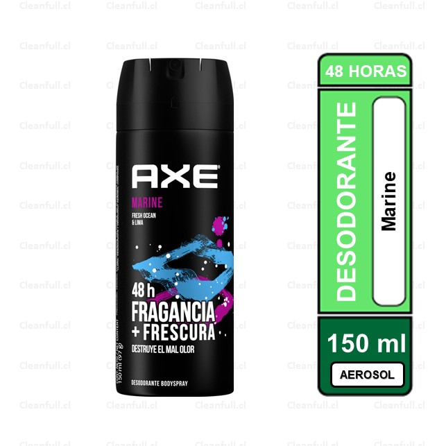 DESODORANTE SPRAY AXE MARINE  150ML