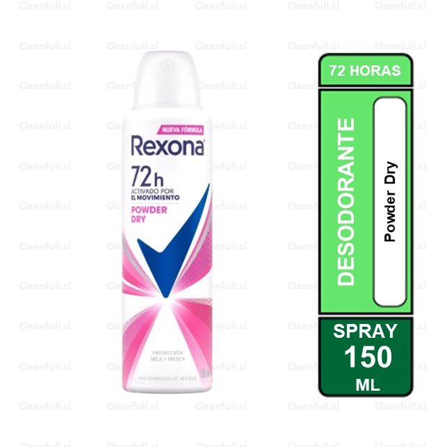 DESODORANTE SPRAY REXONA WOMAN POWER DRY 150 ML