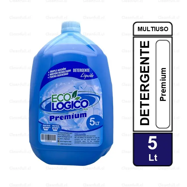 DETERGENTE ECOLOGICO AZUL PREMIUM 5LT