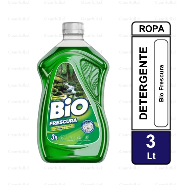 DETERGENTE LIQUIDO BIO FRESCURA VERDE 3L
