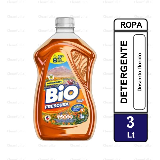 DETERGENTE LIQUIDO BIO FRESCURA NARANJO 3L