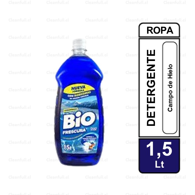 DETERGENTE LIQUIDO BIO FRESCURA AZUL 1.5 LT
