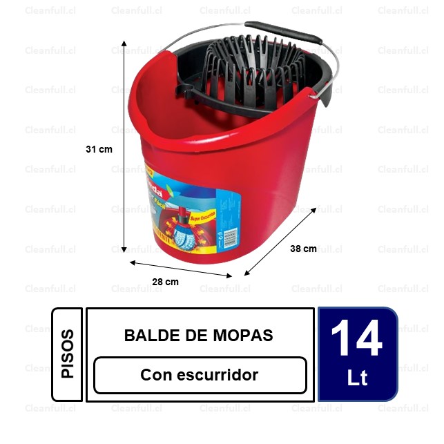 BALDE VILEDA CON ESCURRIDOR