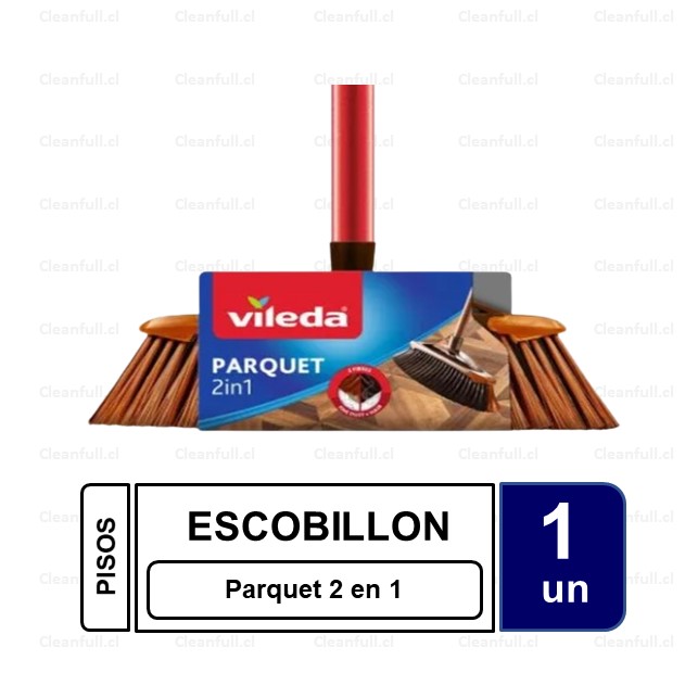 ESCOBILLON VILEDA PARQUET 2 EN 1