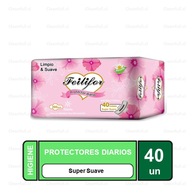 PROTECTORES DIARIOS FEILIFOR LARGOS 40 UN