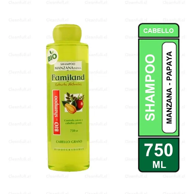 SHAMPOO FAMILAND MANZANA PAPAYA 750ML