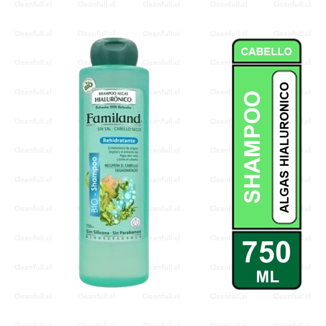 SHAMPOO FAMILAND HIALURONICO ALGAS 750ML