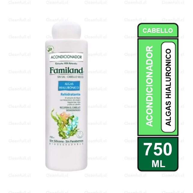 ACONDICIONADOR FAMILAND HIALURONICO ALGAS 750 ML