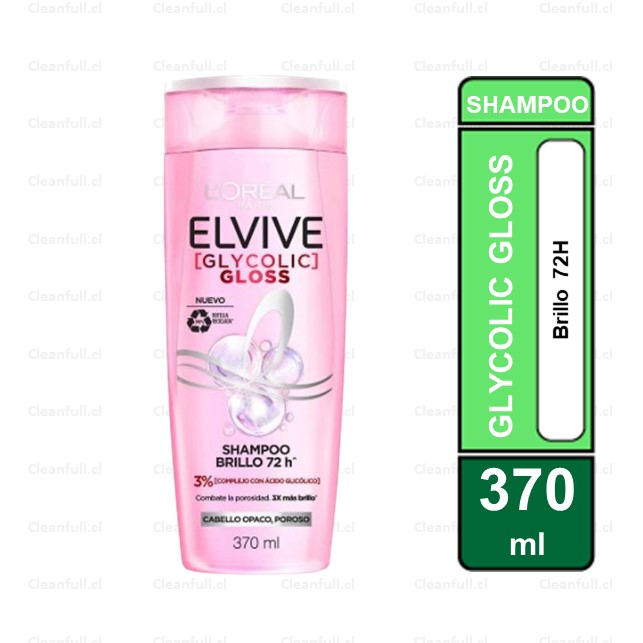 SHAMPOO ELVIVE GLYCOLIC GLOSS 370 ML