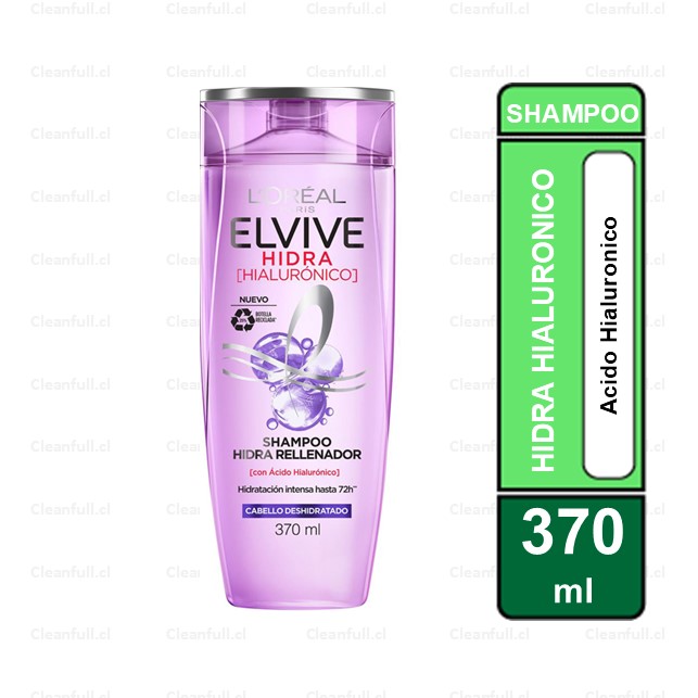 SHAMPOO ELVIVE HIDRA HIALURONICO 370 ML