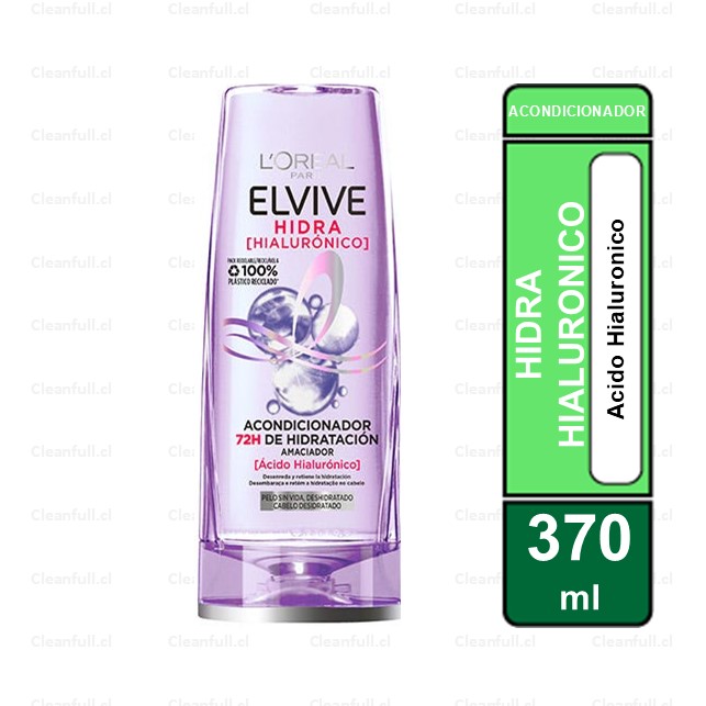 ACONDICIONADOR ELVIVE HIDRA HIALURONICO 370 ML