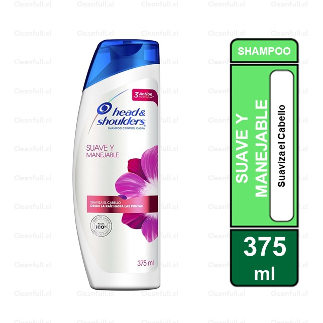 SHAMPOO HEAD&SHOULDERS SUAVE Y MANEJABLE  375ML