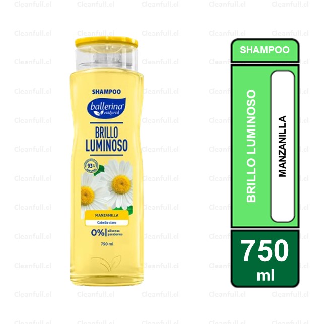 SHAMPOO BALLERINA MANZANILLA FCO 750 ML
