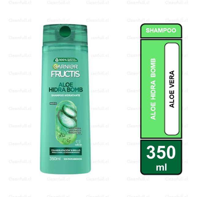 SHAMPOO GARNIER FRUCTIS ALOE HIDRA BOMB 350 ML