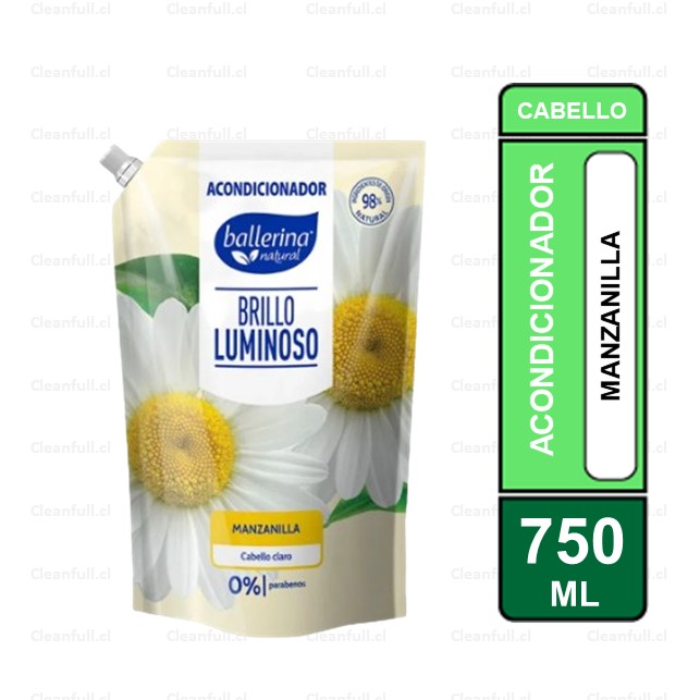 ACONDICIONADOR BALLERINA MANZANILLA DOYPACK 750 ML