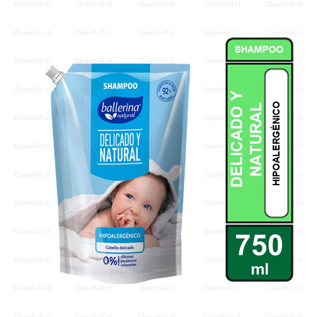 SHAMPOO BALLERINA HIPOALERGENICO DOYPACK 750ML