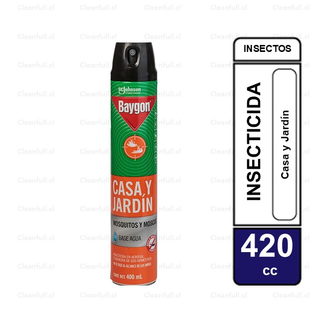 INSECTICIDA BAYGON CASA Y JARDIN 450 CC