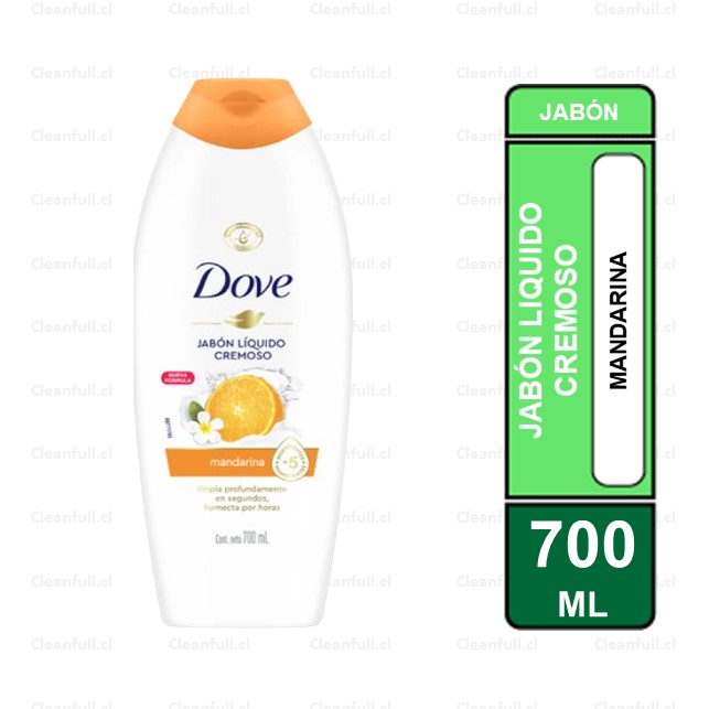 JABON LIQUIDO DOVE MANDARINA 700 ML
