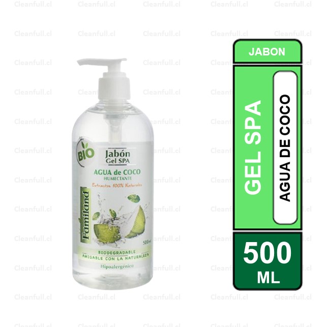 JABON FAMILAND AGUA DE COCO 500ML