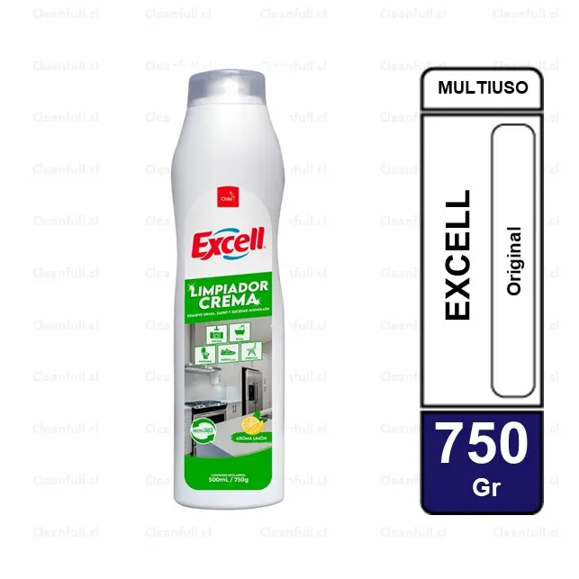 LIMPIADOR CREMA EXCELL LIMON 750 GR