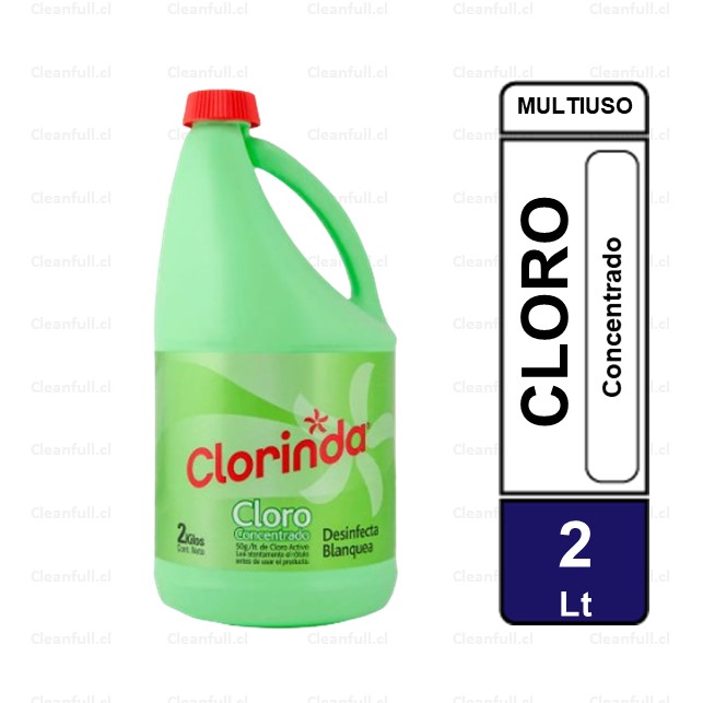 CLORO CLORINDA TRADICIONAL 2 LT