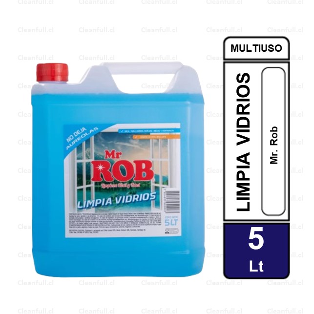 LIMPIAVIDRIOS MR ROB 5 LT
