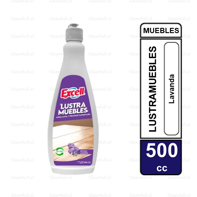 LUSTRAMUEBLES EXCELL LAVANDA 500 CC