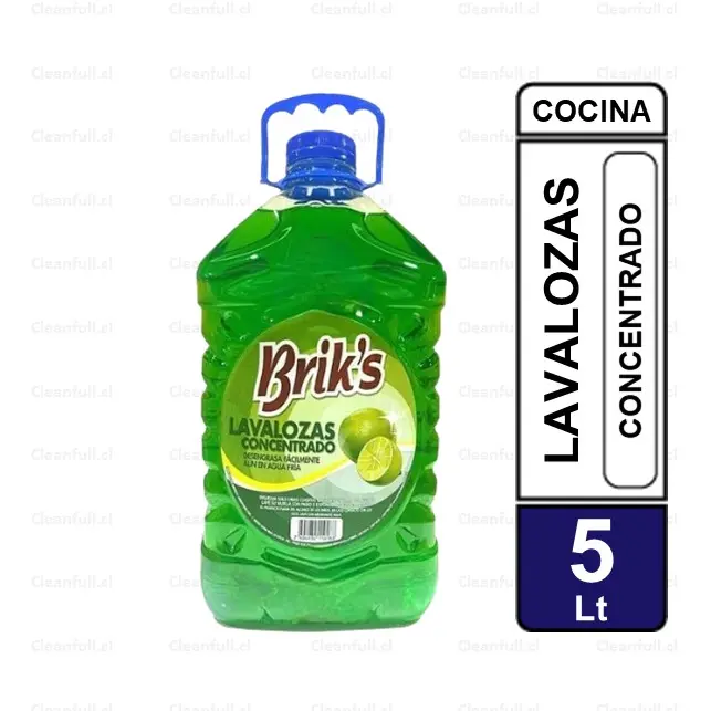 LAVALOZAS BRIKS CONCENTRADO VERDE  BID 5LT