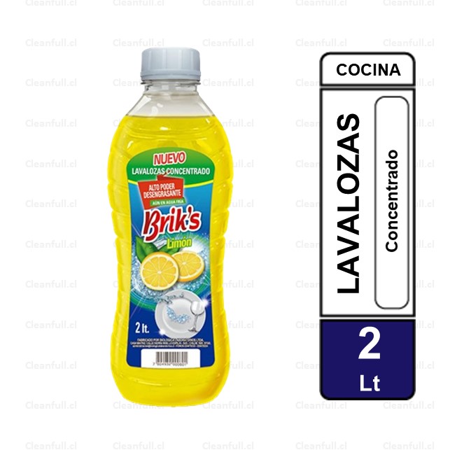 LAVALOZAS CONCENTRADO BRIKS AMARILLO 2 LT