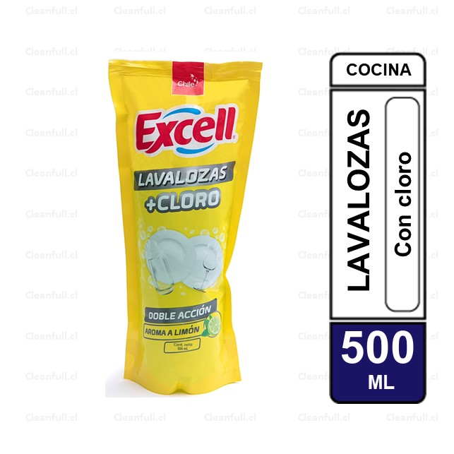 LAVALOZAS EXCELL DOYPACK CON CLORO 500ML