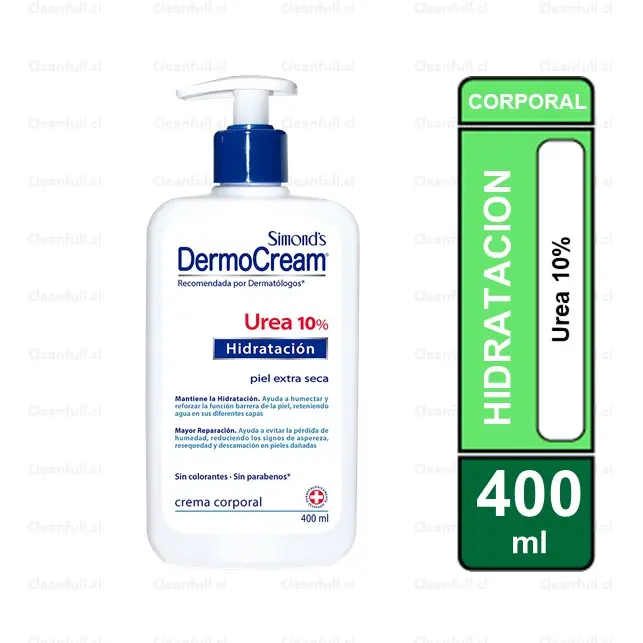 DERMOCREAM SIMONDS UREA 10 400 ML