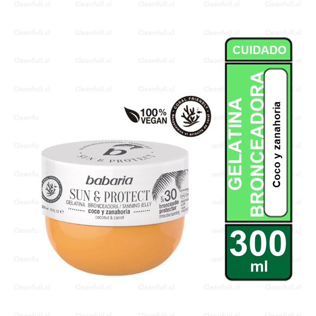 GELATINA BABARIA BRONCE PROTECTOR COCO F30 300ML