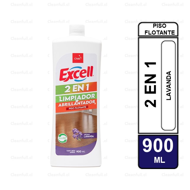 LIMPIADOR+ABRILLANTADOR EXCELL PISO FLOTANTE LAVANDA