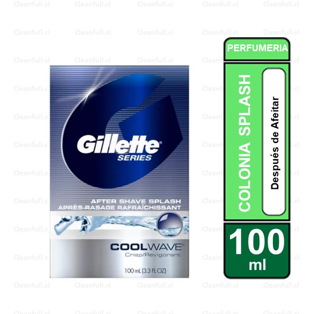 GILLETTE COLONIA SPLASH 100ML