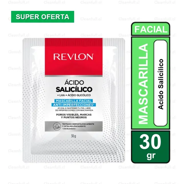 MASCARILLA REVLON FACIAL ACIDO SALICILICO