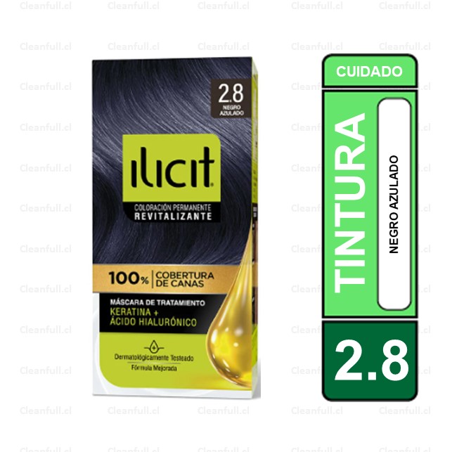 ILICIT TINTURA 47 GR 2.8 NEGRO AZULADO